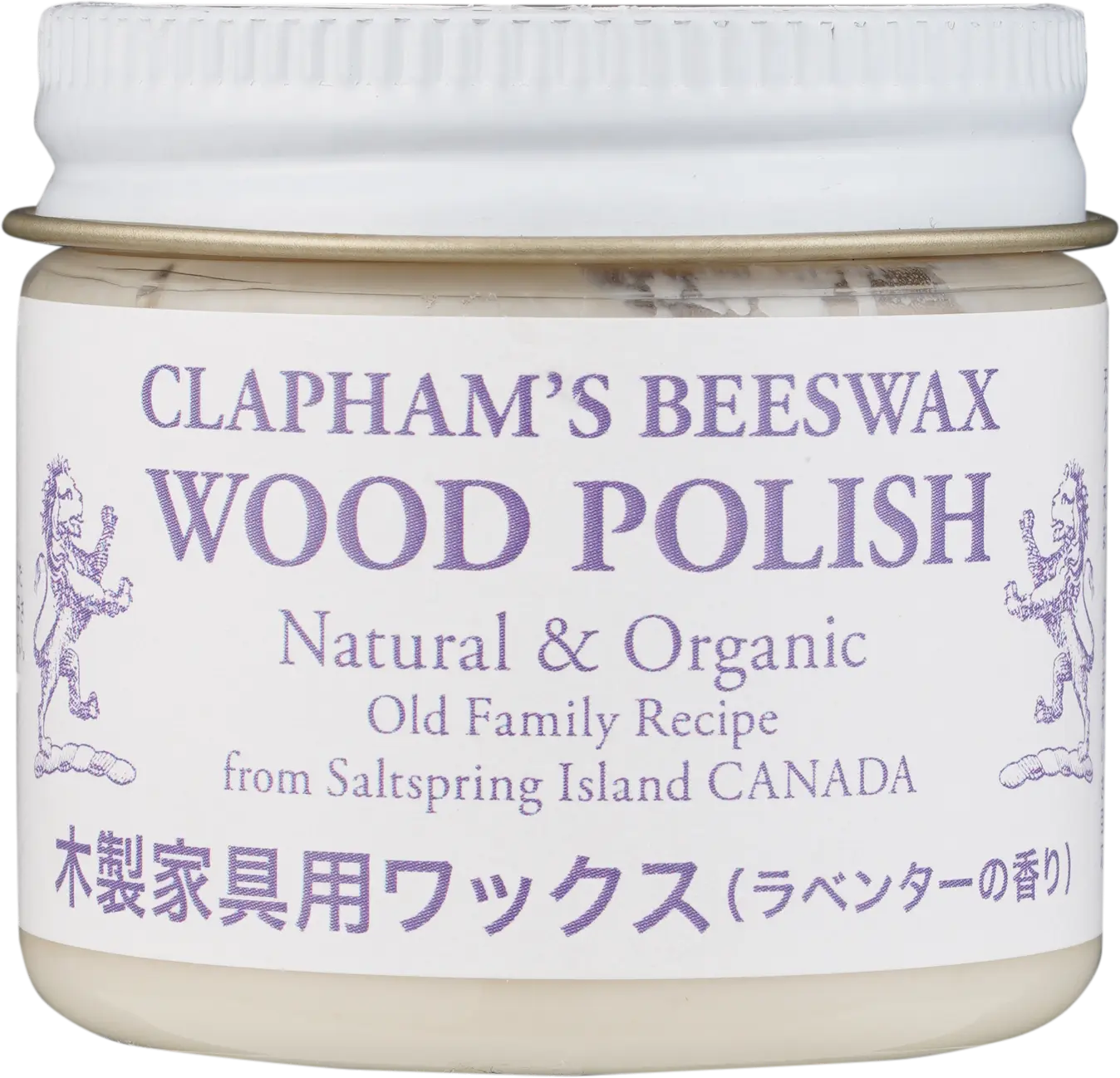CLAPHAM'S BEESWAX WoodPolish（ラベンダーの香り）